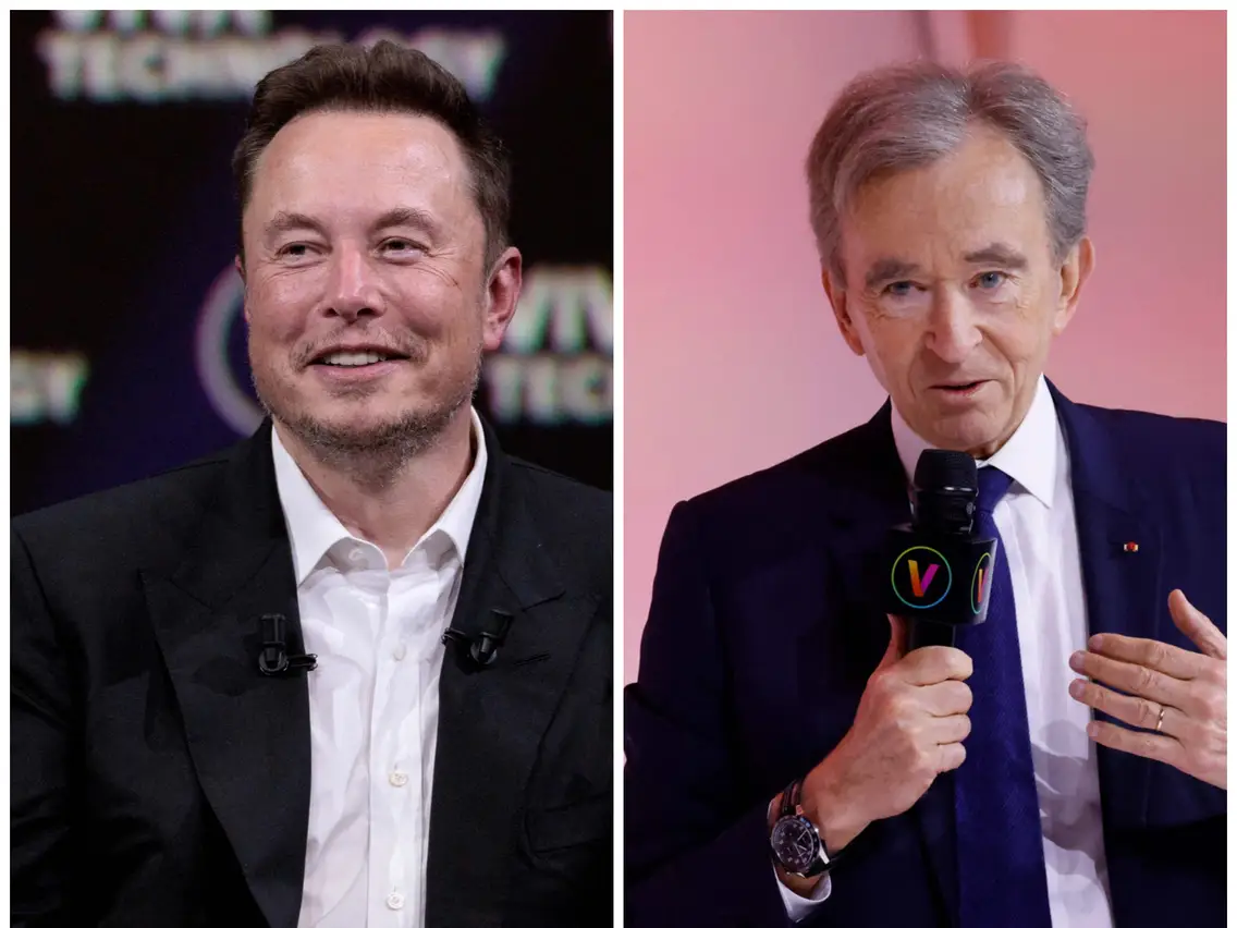 Bernard Arnault vs Elon Musk's - Who is Richer? 🥂🐺