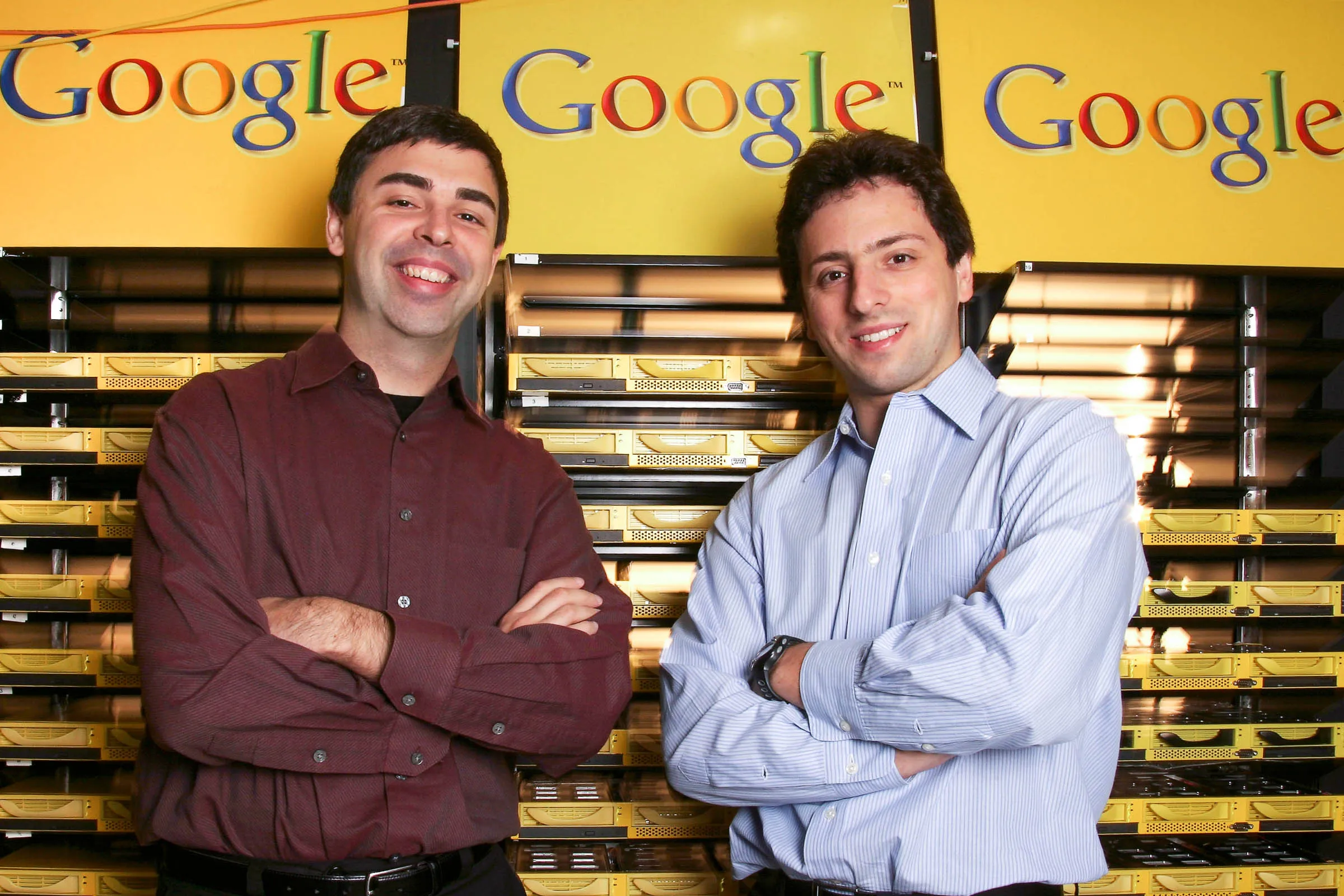 3. Larry Page and Sergey Brin - Founders of Google 🔍💡