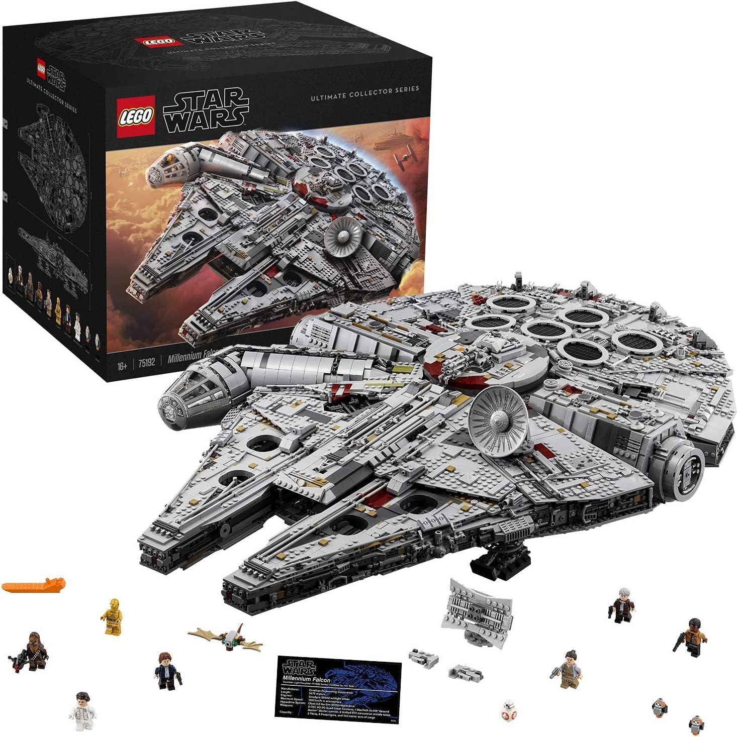 1. LEGO Star Wars UCS Millennium Falcon (#75192) - $799.99 😱
