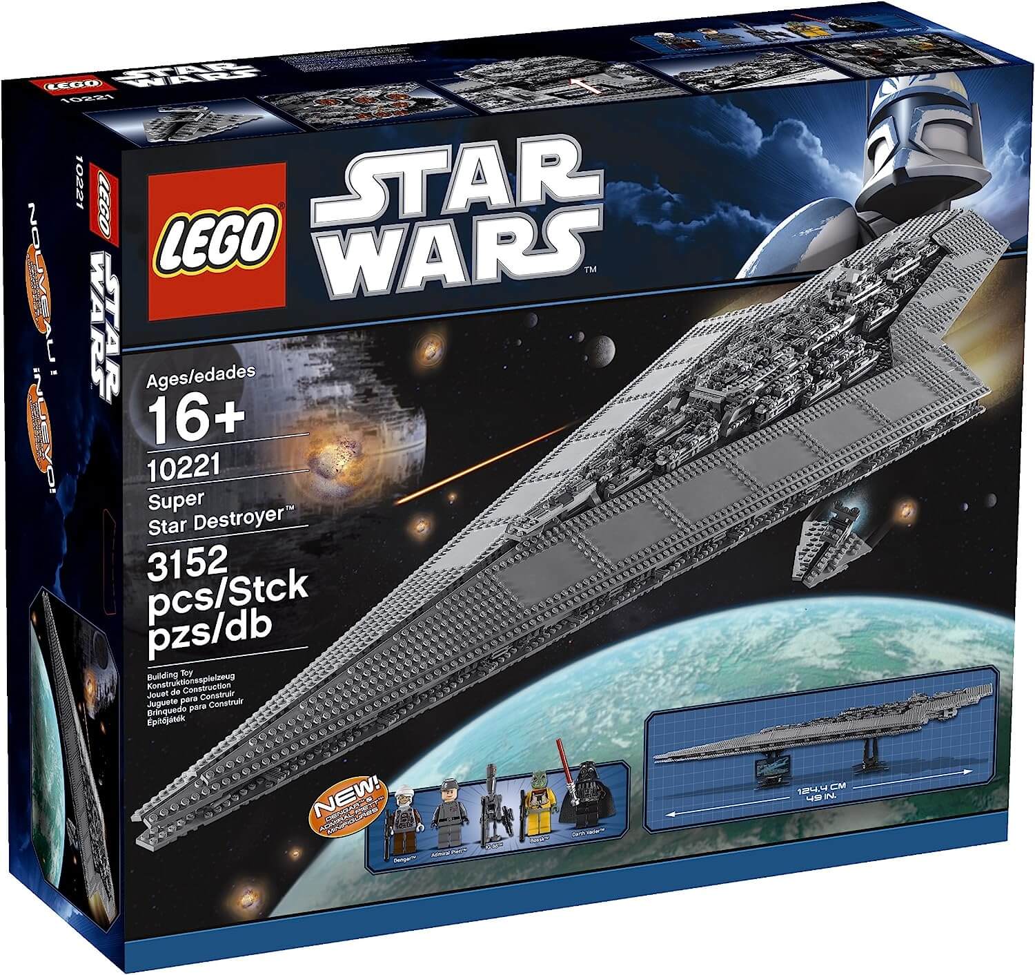 2. LEGO Star Wars UCS Imperial Star Destroyer (#10221) - $699.99 😮
