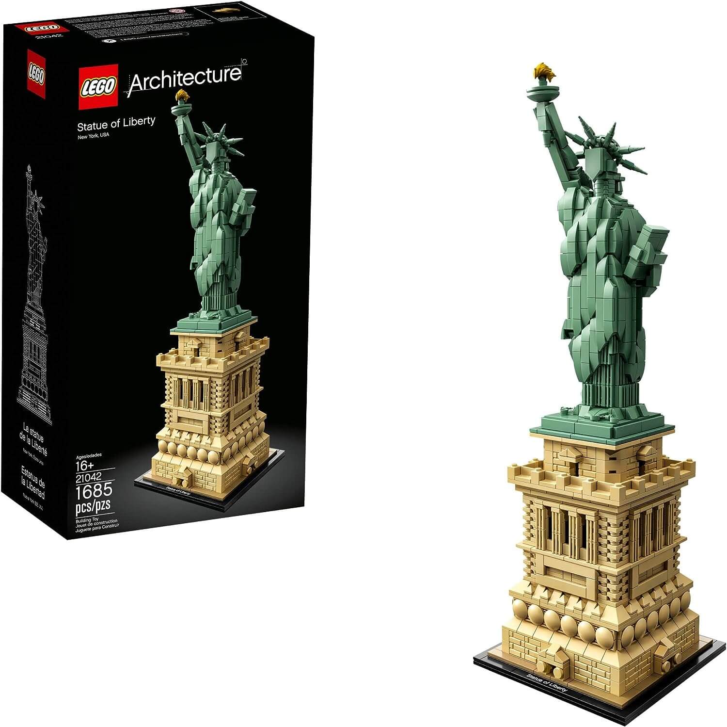 4. LEGO Architecture Statue of Liberty (#21042) - $169.99 🗽