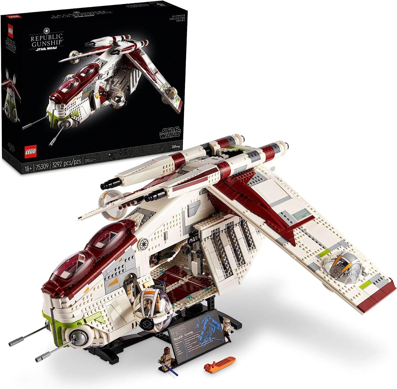 6. LEGO Star Wars UCS Republic Gunship (#75309) - $149.99 🚁