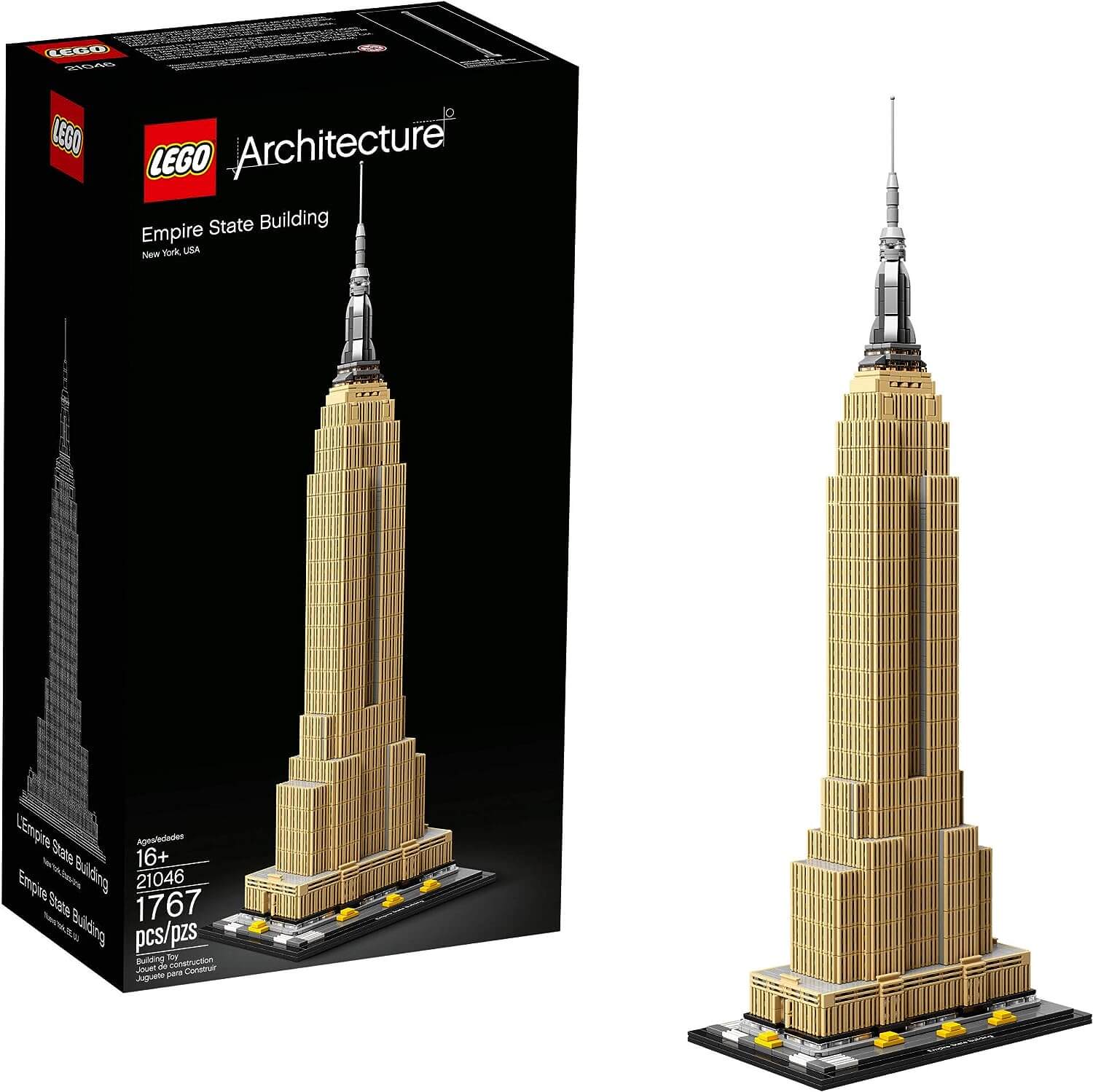 8. LEGO Architecture Empire State Building (#21023) - $119.99 🏙