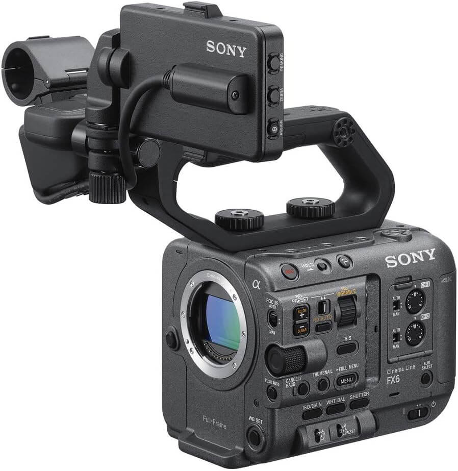 SONY ILME-FX6 Cinema Line Full-Frame Camera - $5,999