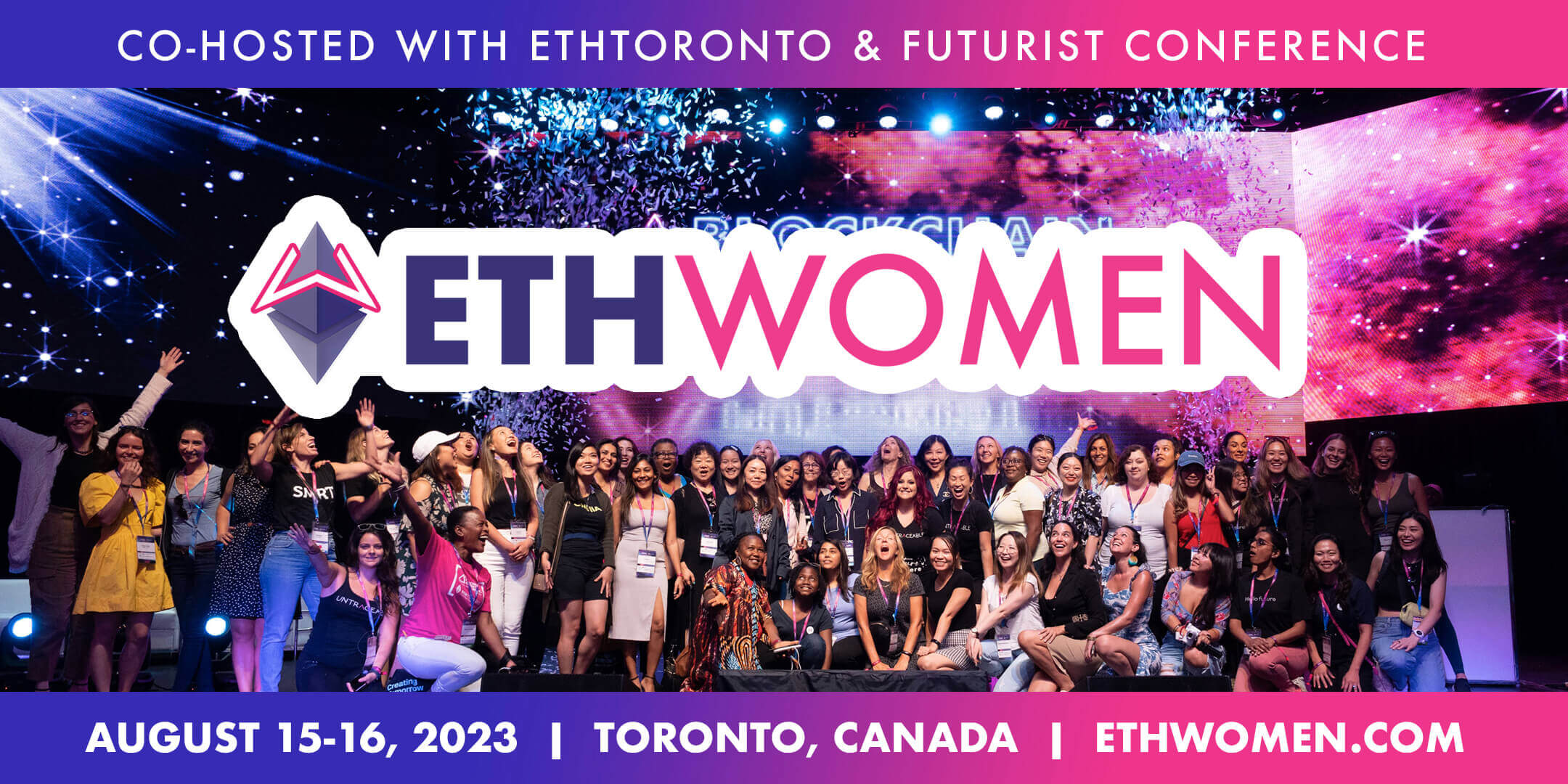 Announcing ETHWomen Untraceable Events and 15+ Women-Led Web3 Groups Unite for Hackathon in Toronto
